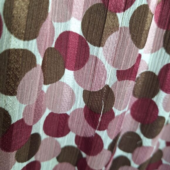 Motherhood Maternity Empire Fairy Dress Polka Dot Sleeveless Elegant Flowy Large - Picture 11 of 16